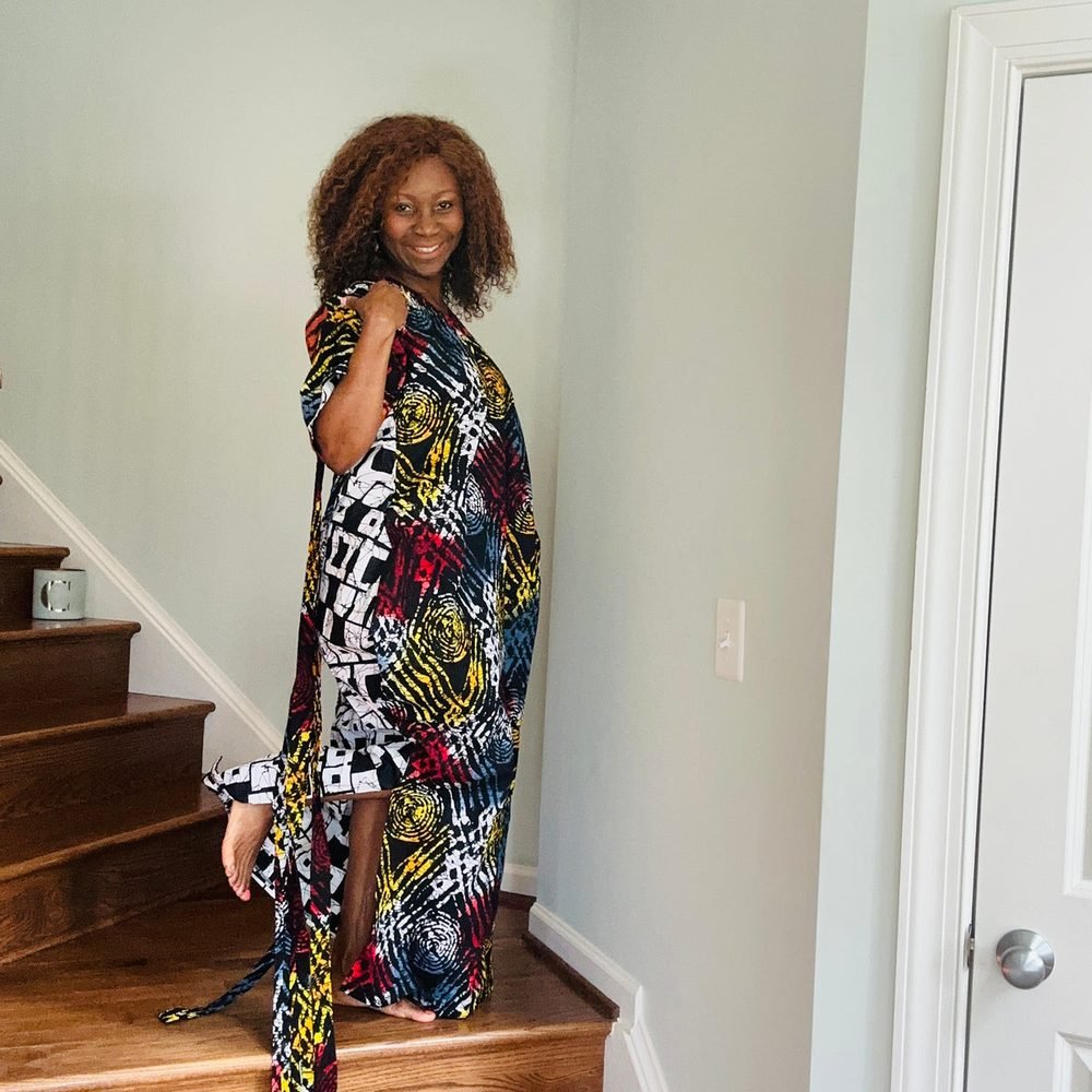 The Ankara Fringe Dress from Millie's International Creations